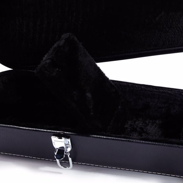Black Molded Hard Case for Electric Guitar W69626