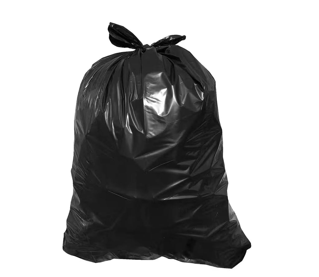 42 Gallon 50 Count 3 Mil Black Heavy Duty Trash Bags B523