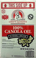 Canola Frying Oil, 35 Pound W701156