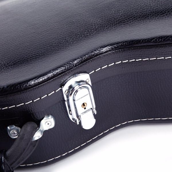 Black Molded Hard Case for Electric Guitar W69626
