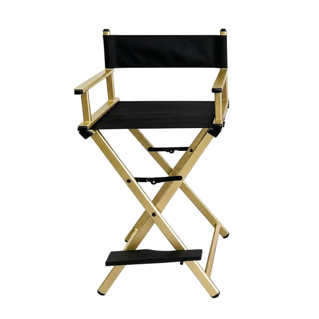 Foldable Adjustable Height Director Chair with Headrest F578968