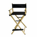 Foldable Adjustable Height Director Chair with Headrest F578968