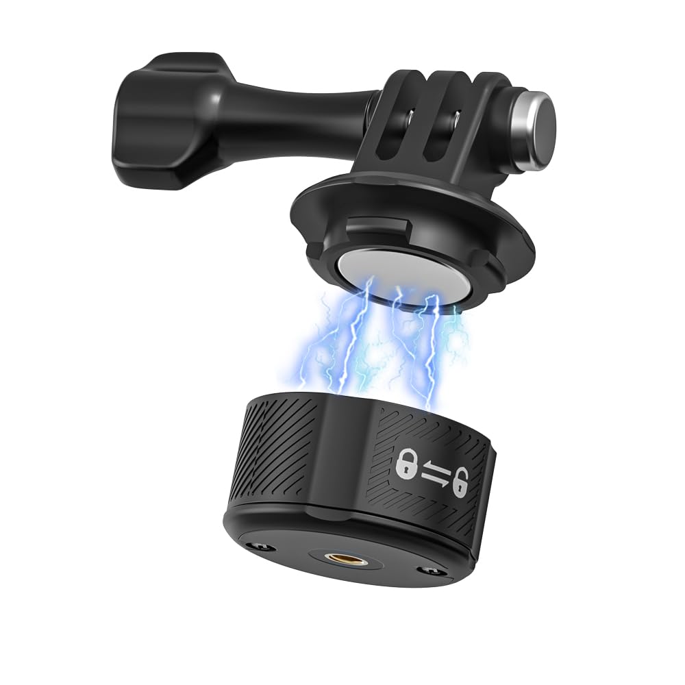 Magnetic Quick Release 1/4 inch Camera Mount D7706