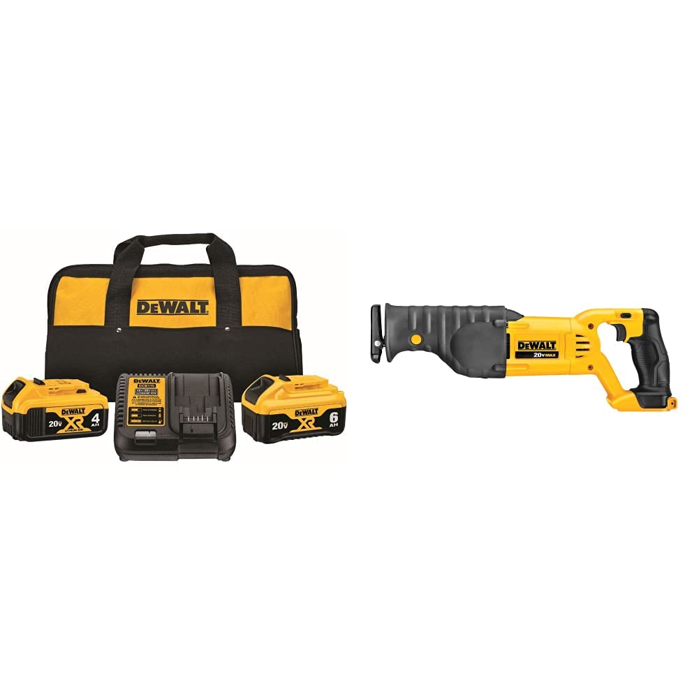 20V MAX Starter Kit and Reciprocating Saw E430226