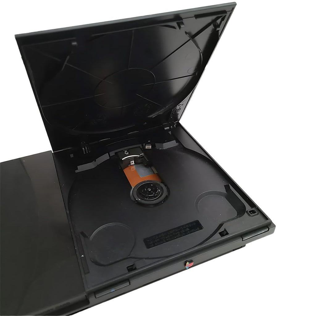 Black PlayStation 2 Console with 2 Wireless Controllers H605626