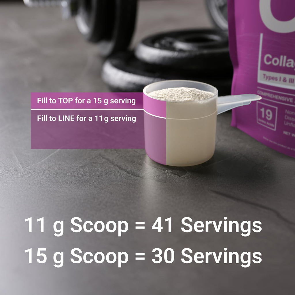 Hydrolyzed Collagen Peptides Powder 30 Servings B99858