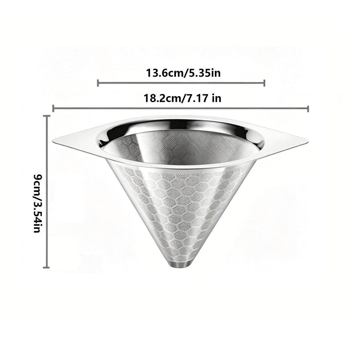 Stainless Steel Drip Coffee Filter F185