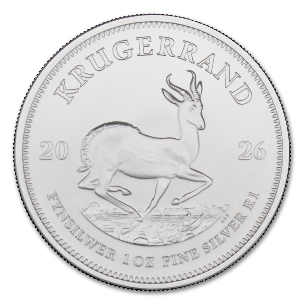 1 oz South African Silver Krugerrand Coin H83619