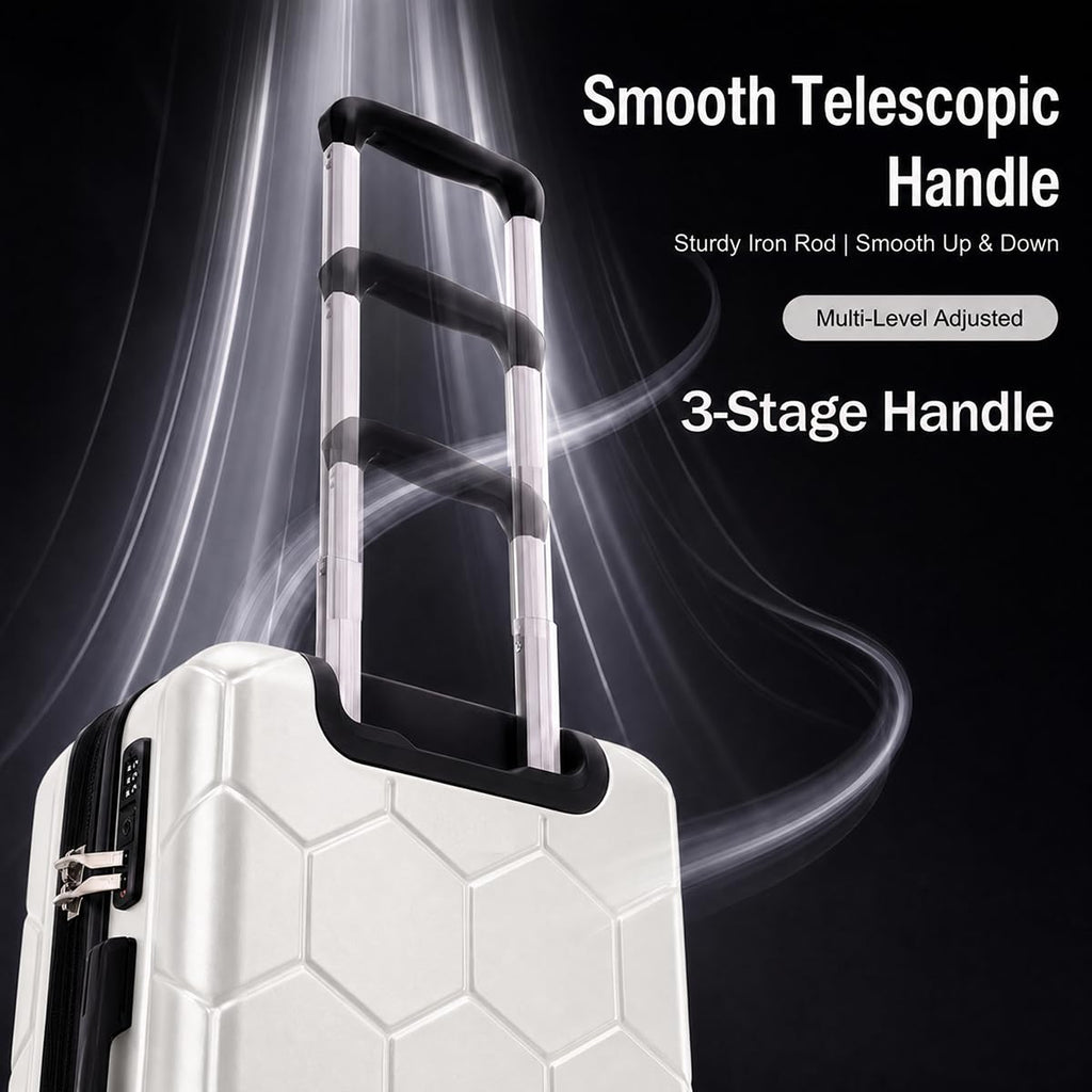 20 Inch Hardshell Expandable Carry On Luggage with TSA Lock M603
