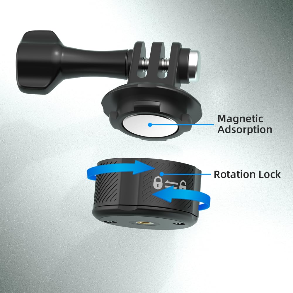 Magnetic Quick Release 1/4 inch Camera Mount D7706