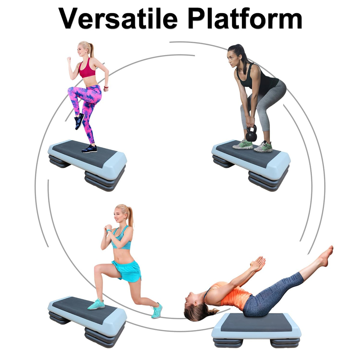 Adjustable Aerobic Step Platform D104