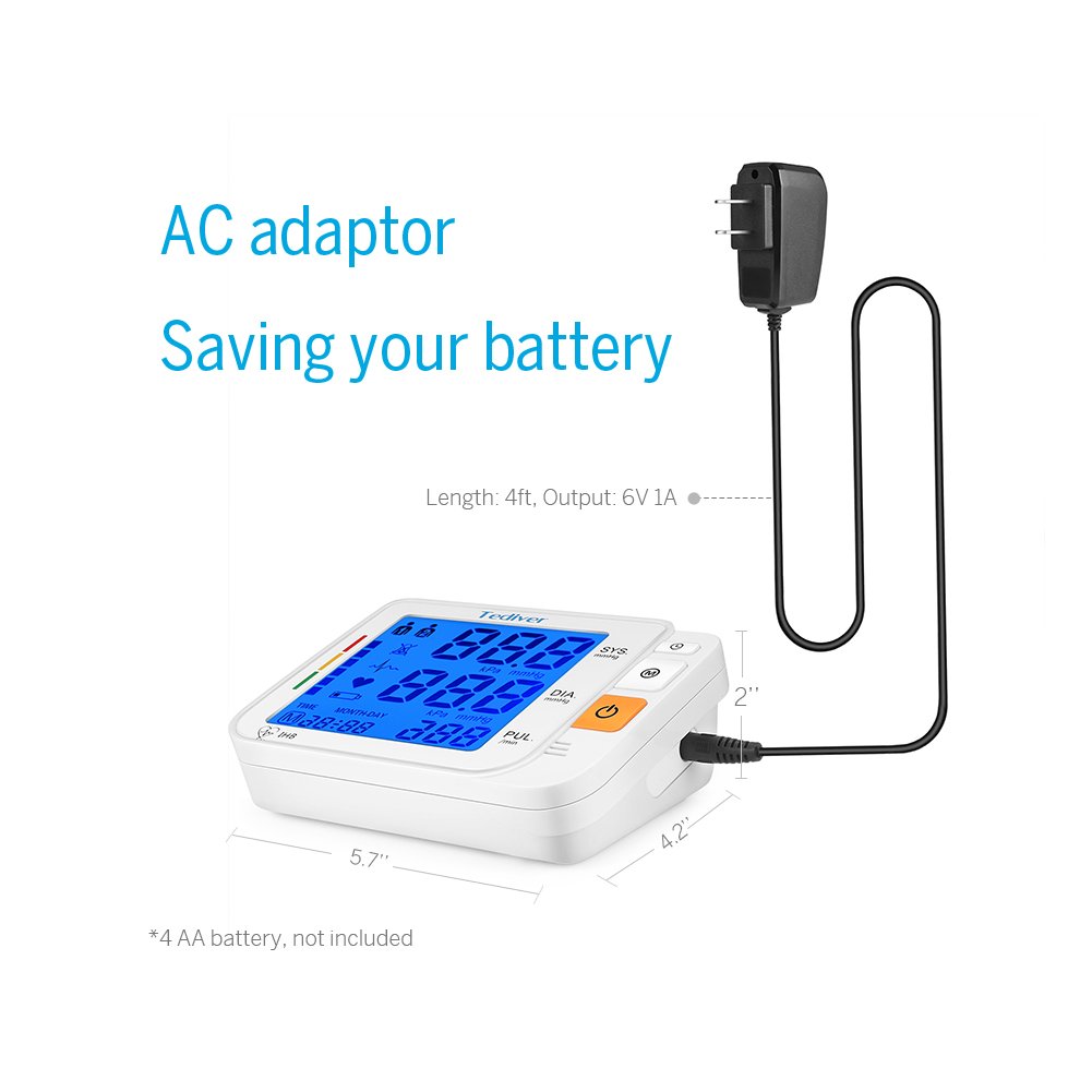 Digital Blood Pressure Monitor, Large Cuff, Upper Arm Blood Pressure Machine I5138