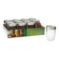 16 Oz Wide Mouth Glass Mason Jars with Lids & Bands, 12-Pack T4116