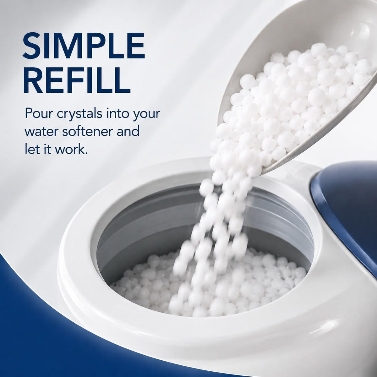 Pure Water Softener Salt Crystals 40 lb Pack of 4 V512