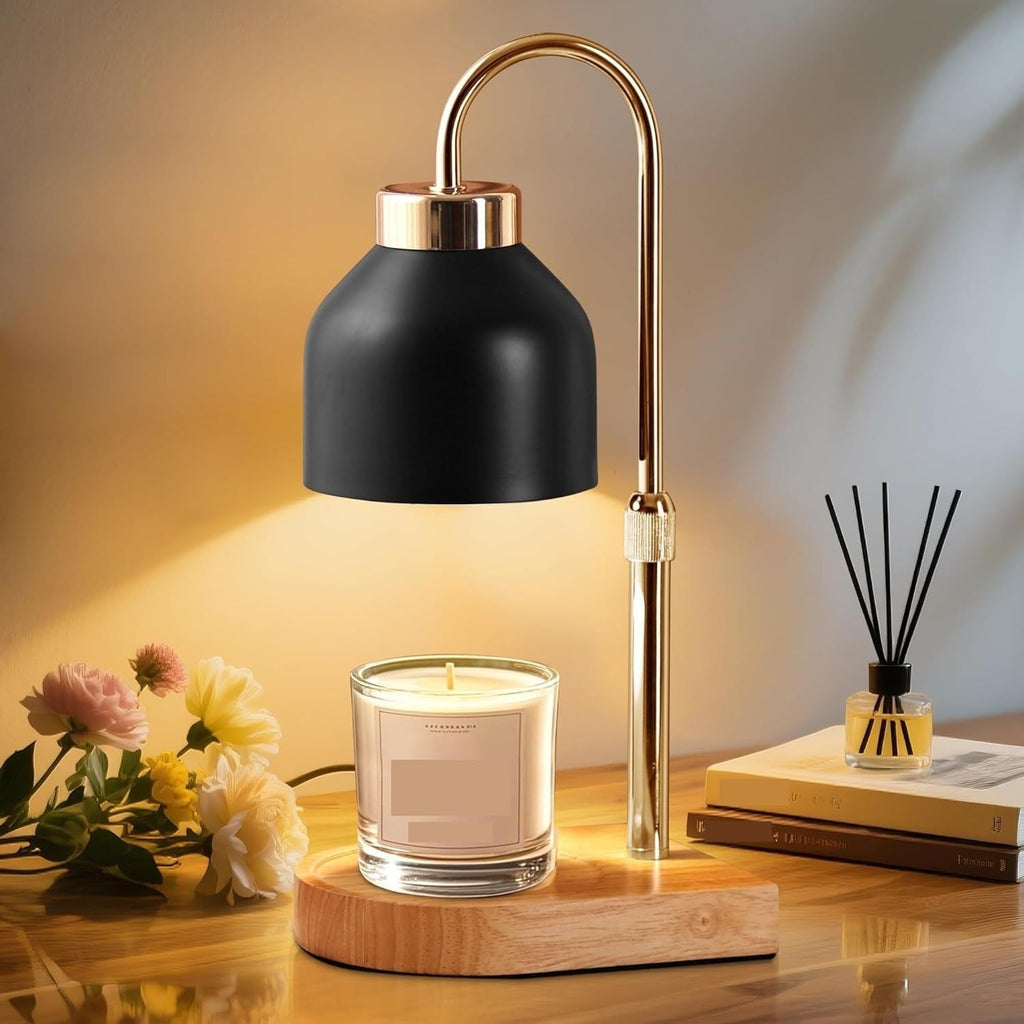 Height Adjustable Dimmable Candle Warmer Lamp with Timer O301