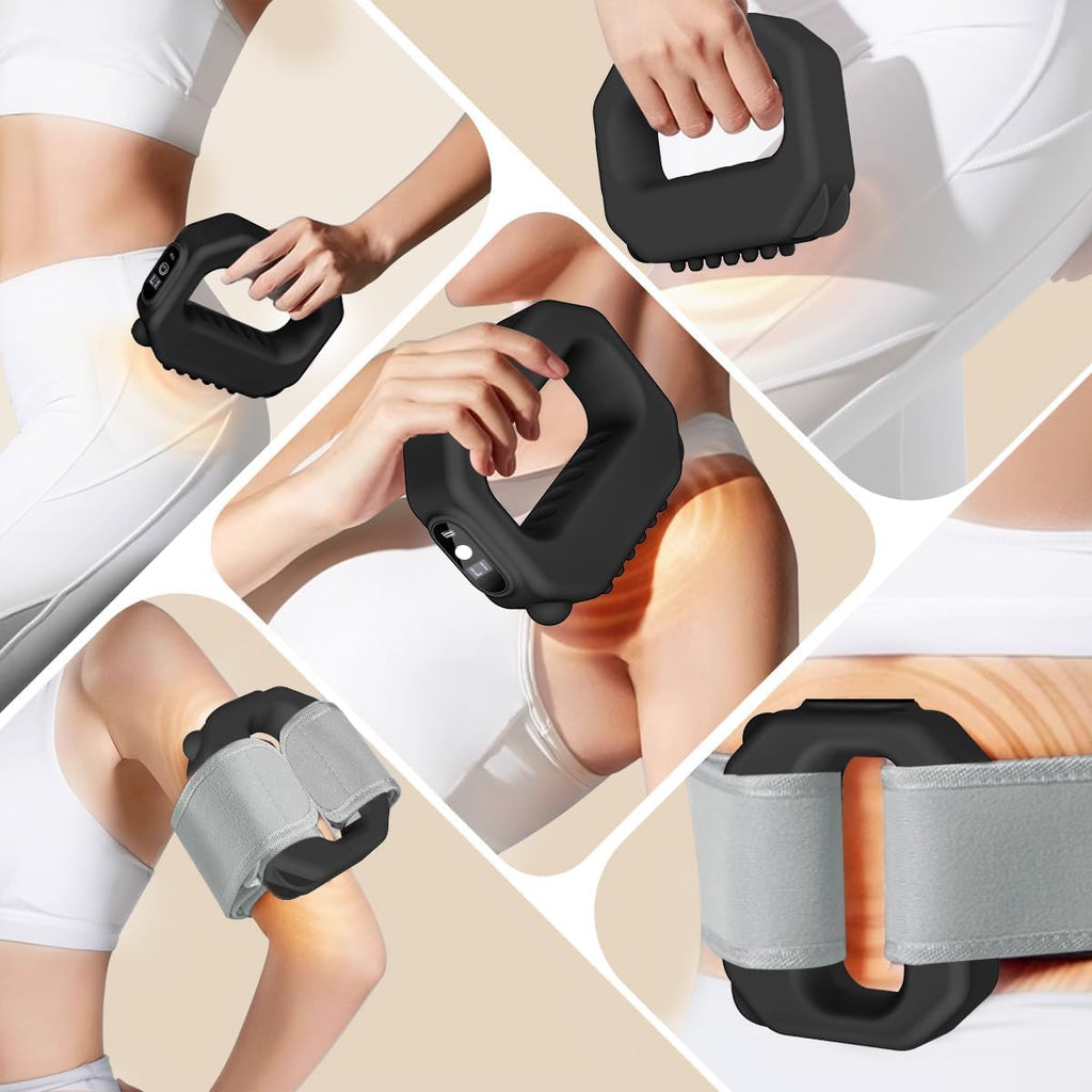 Adjustable Portable Cordless Full-Body Massager with Belt Q8351