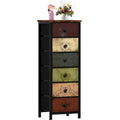 Tall 6 Drawer Fabric Dresser E94177