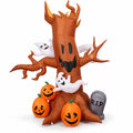 8FT Halloween Inflatable Ghost Tree Decoration X93601