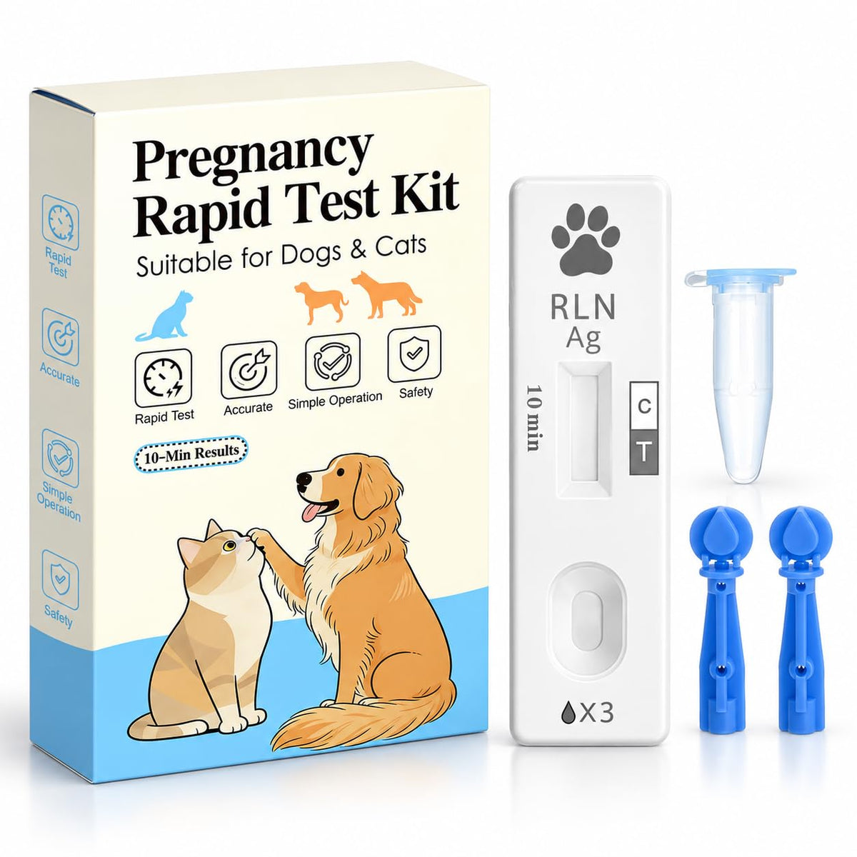 Dog & Cat Pregnancy Blood Test Kit 1 Pack A34040