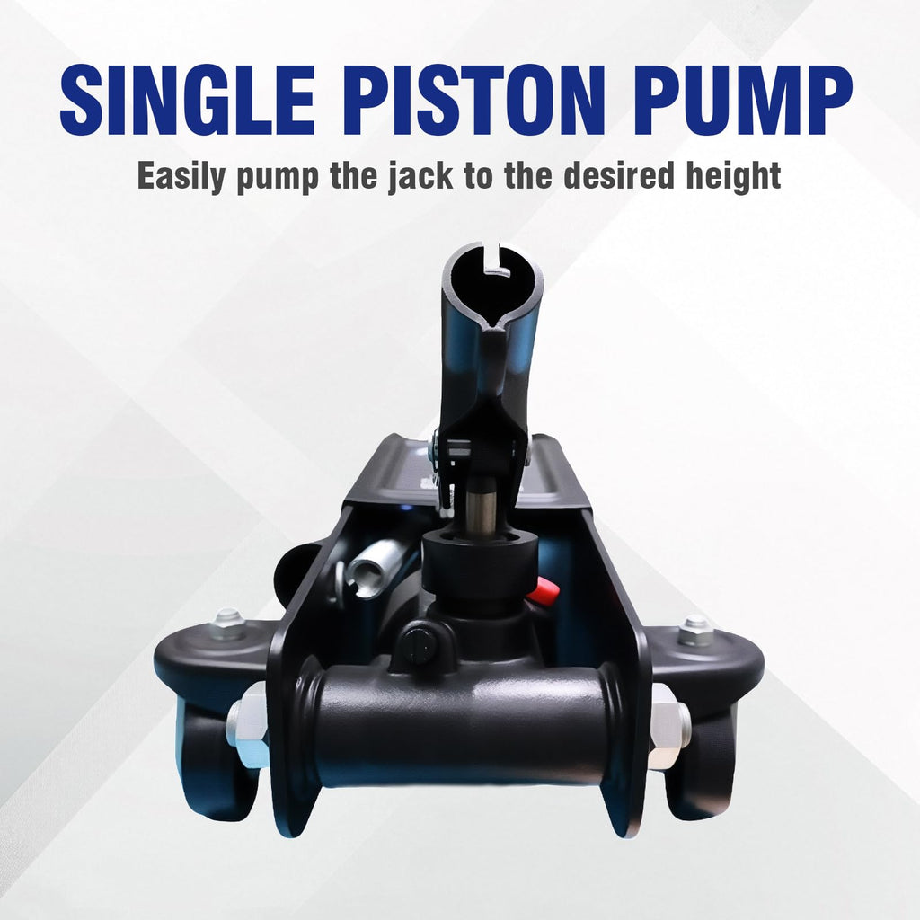 3 Ton Floor Jack with Wheels M93463