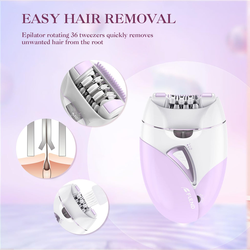 2-Speed Adjustable Epilator with 36 Tweezers C75644