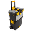 Rolling Tool Box with Wheels, Foldable Handle, and Removable Top C3820