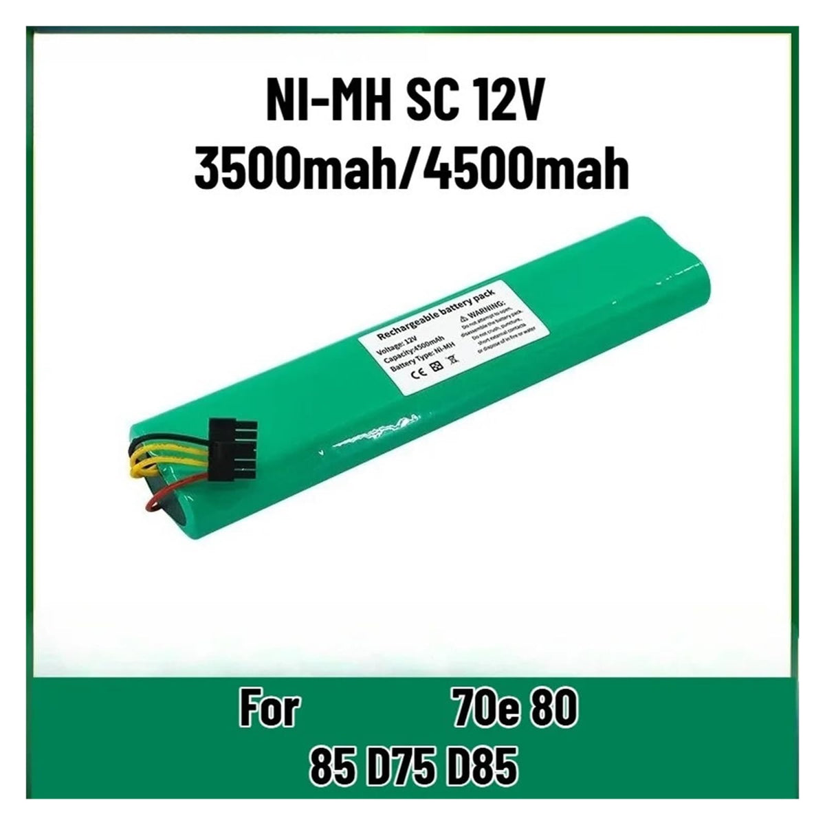 12V Ni-Mh Rechargeable Replacement Battery L700