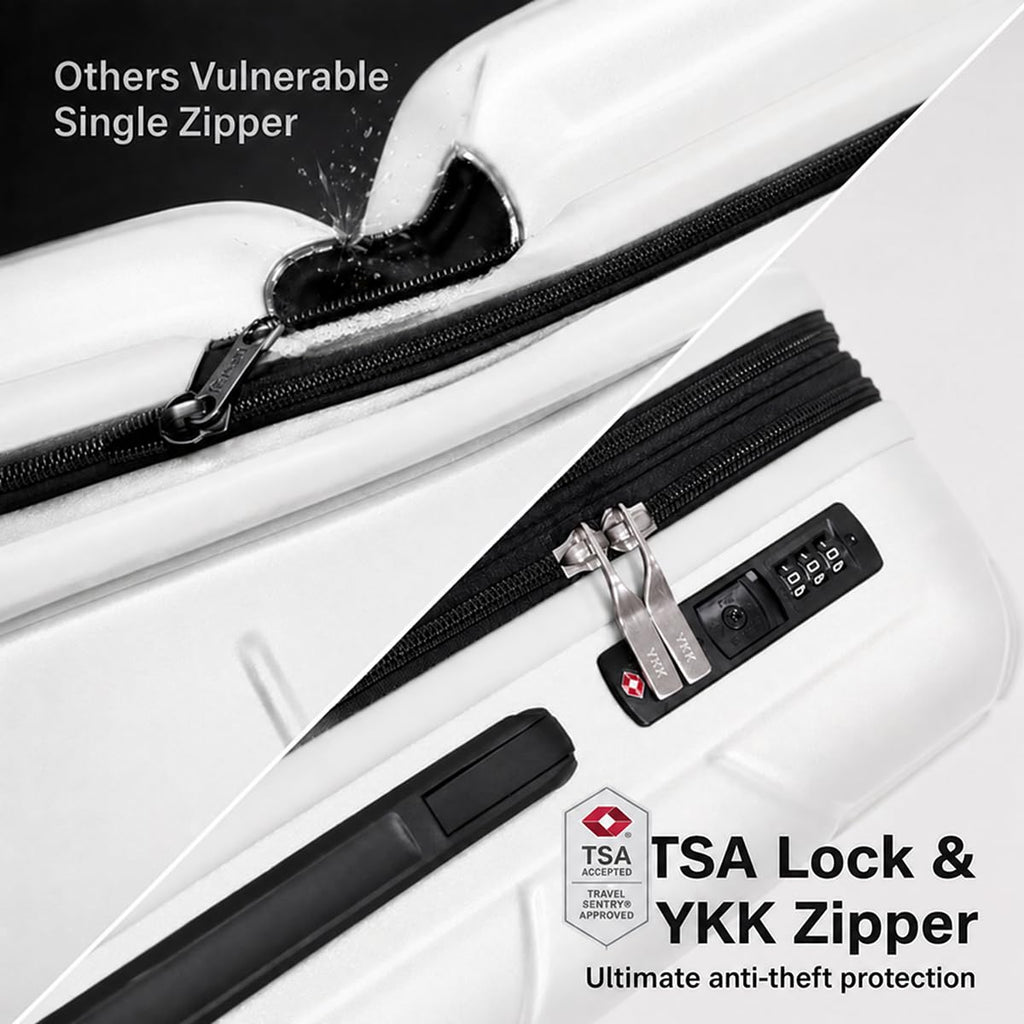 20 Inch Hardshell Expandable Carry On Luggage with TSA Lock M603