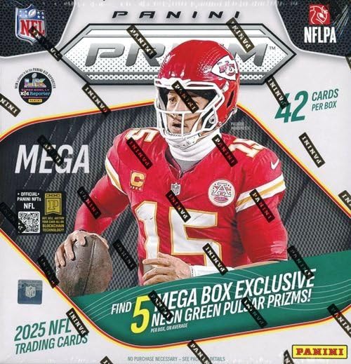 2025 Panini Football Factory Sealed MEGA Box I94673