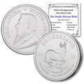 1 oz South African Silver Krugerrand Coin H83619