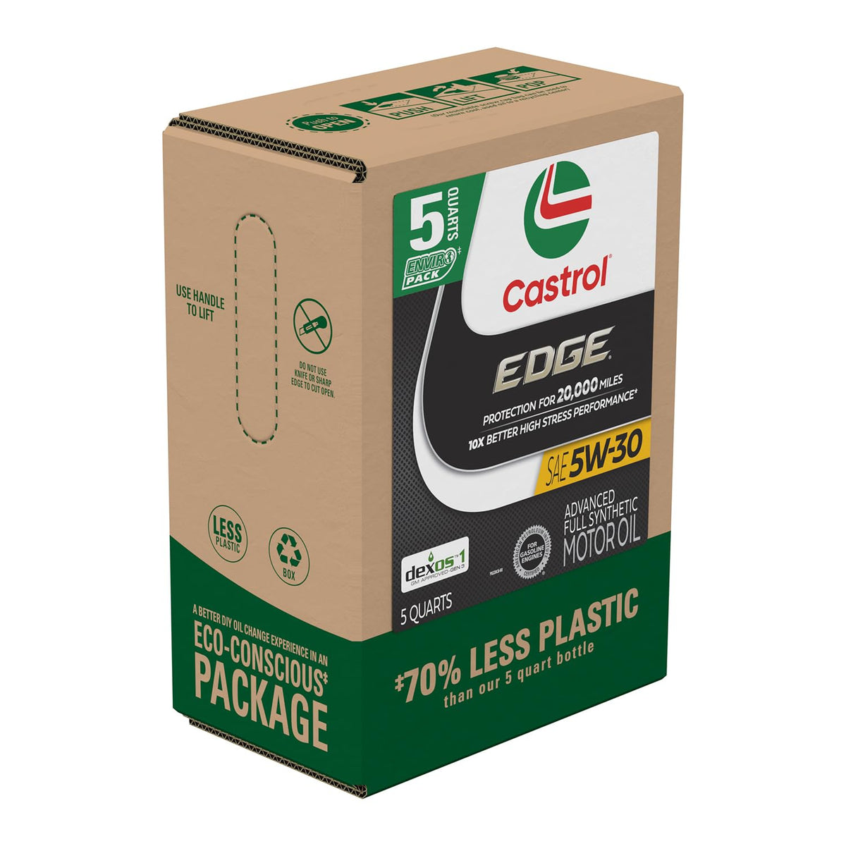 5W-30 Full Synthetic Motor Oil, 5 Quarts F735