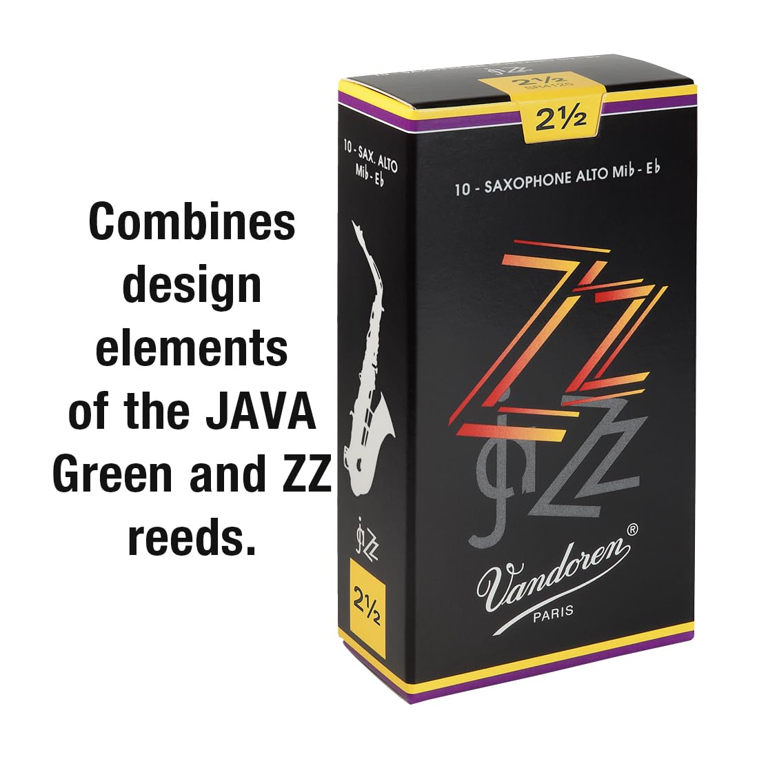 Alto Sax Reeds Strength 2.5 Box of 10 C56000