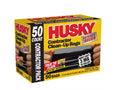 42 Gallon 50 Count 3 Mil Black Heavy Duty Trash Bags B523