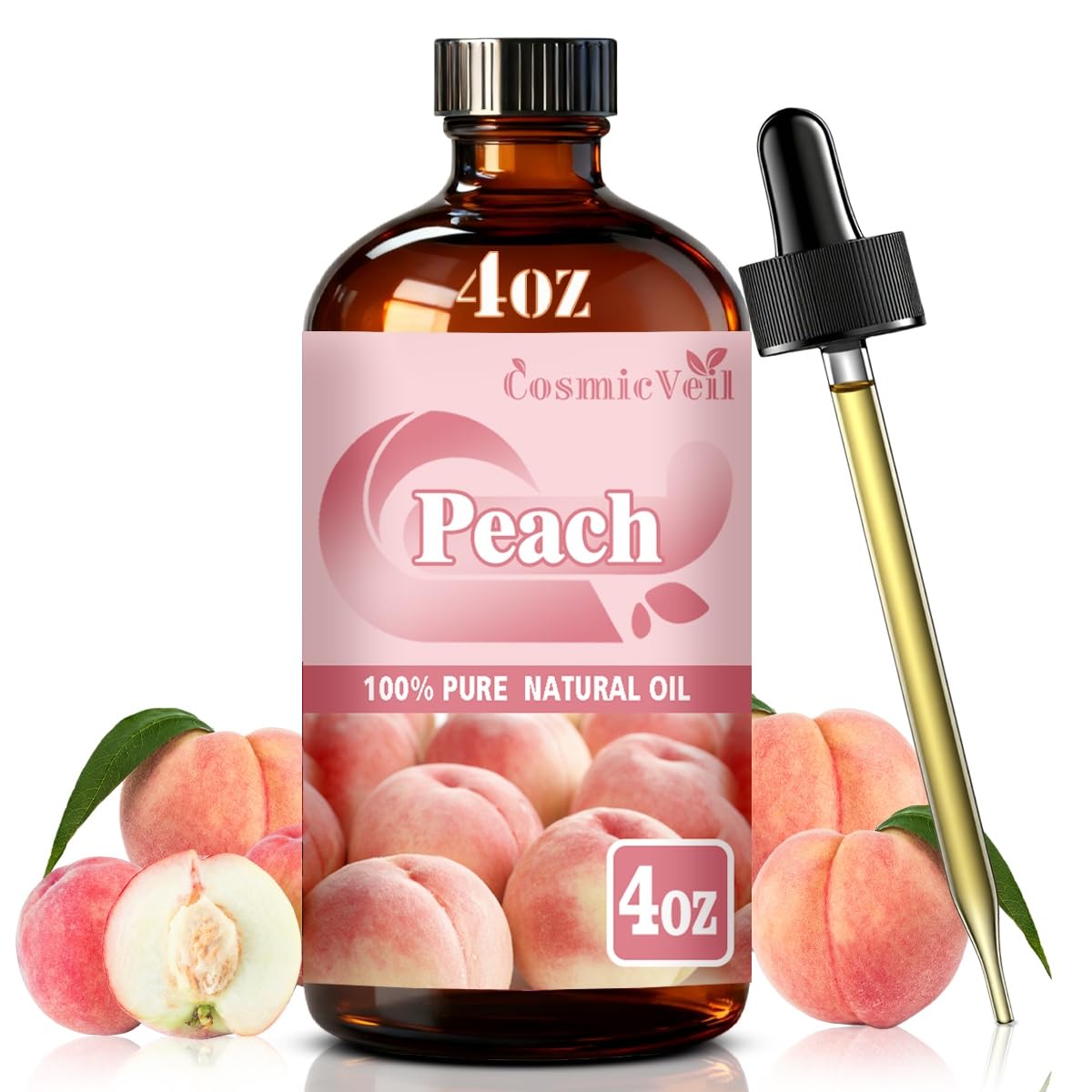 Peach 4 Fl Oz and Lavender 16 Fl Oz Essential Oil G406323