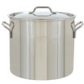 40-qt Stainless Stockpot with Domed Lid Q1132