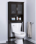 Over the Toilet Storage Cabinet with Glass Doors T807324