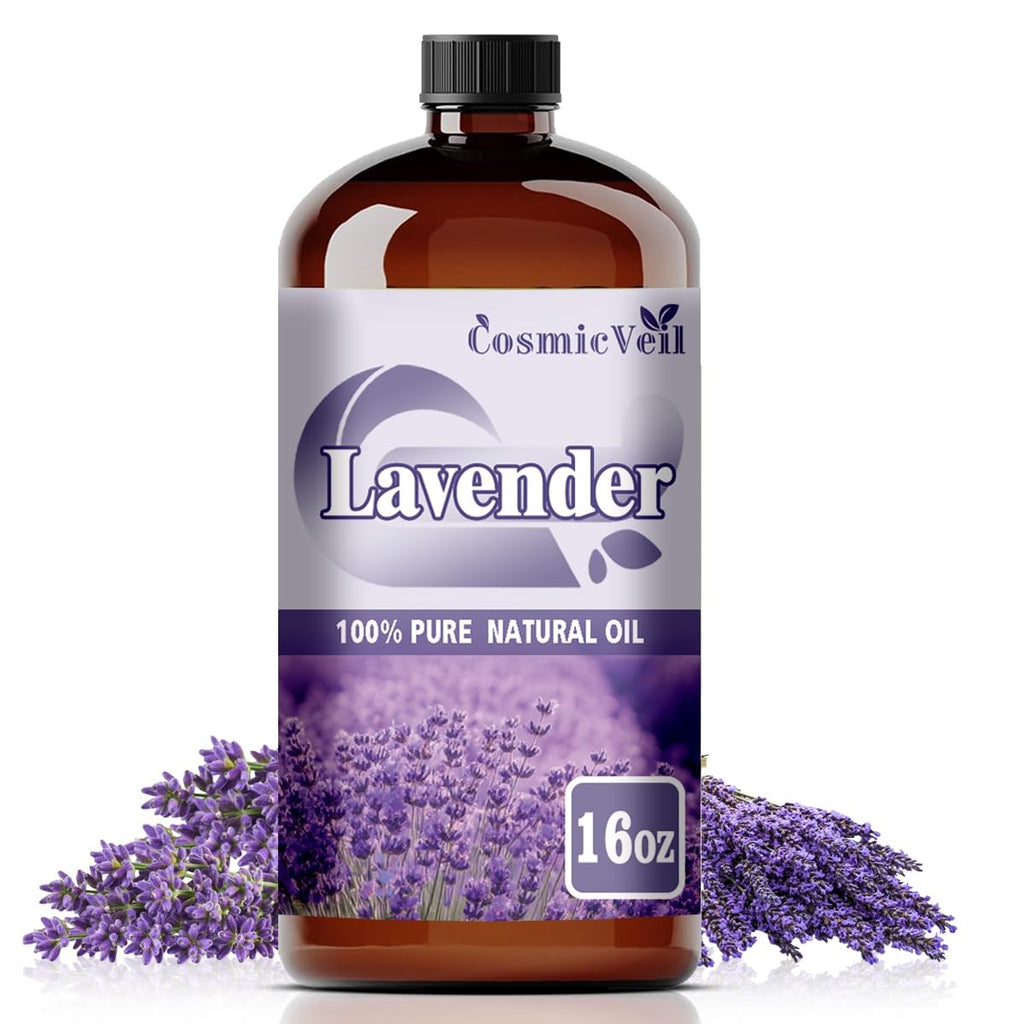 Peach 4 Fl Oz and Lavender 16 Fl Oz Essential Oil G406323