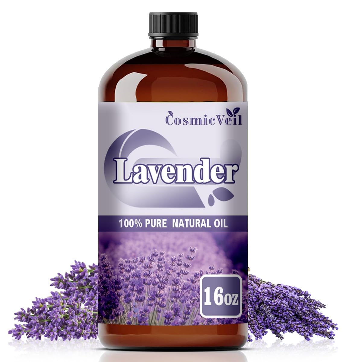Peach 4 Fl Oz and Lavender 16 Fl Oz Essential Oil G406323