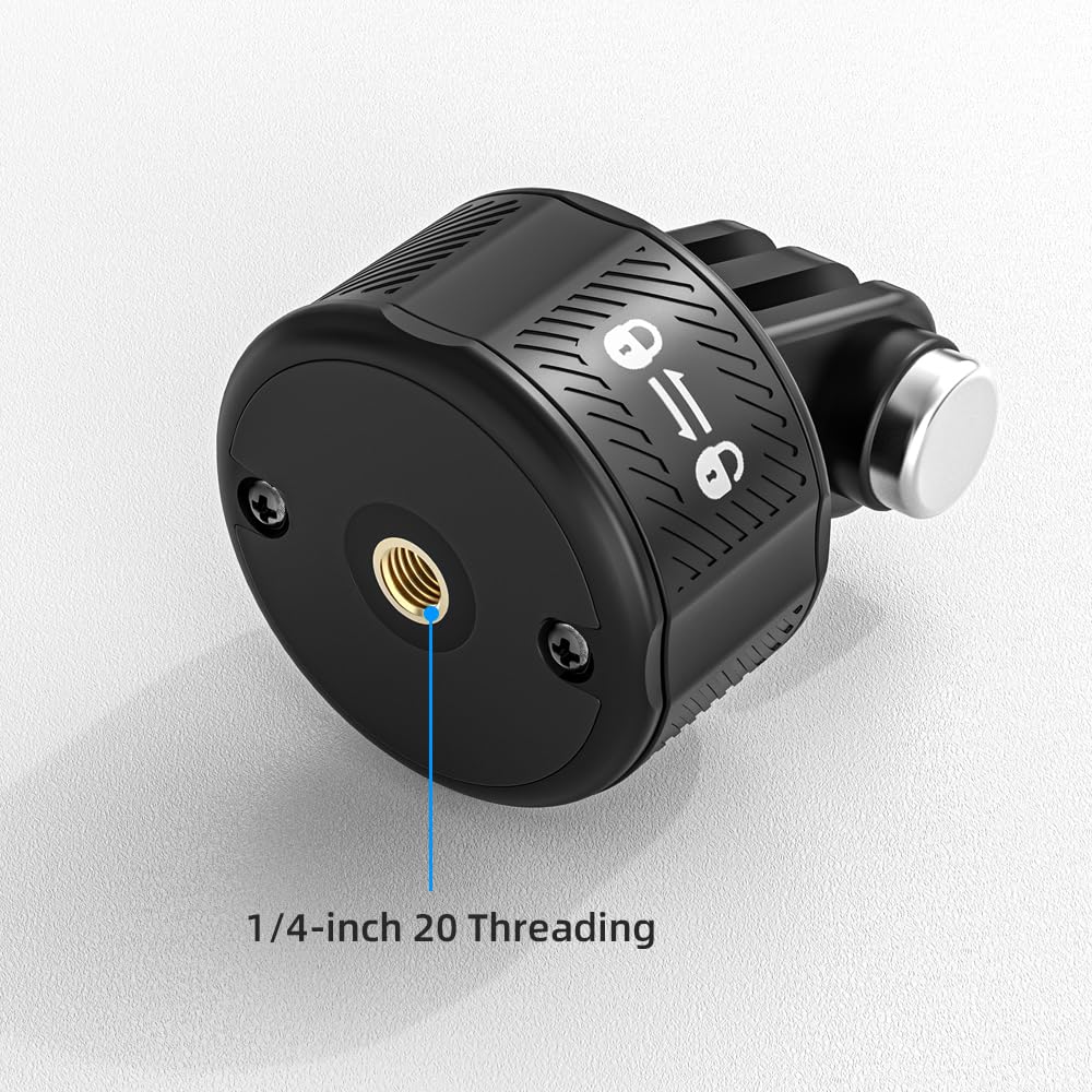 Magnetic Quick Release 1/4 inch Camera Mount D7706