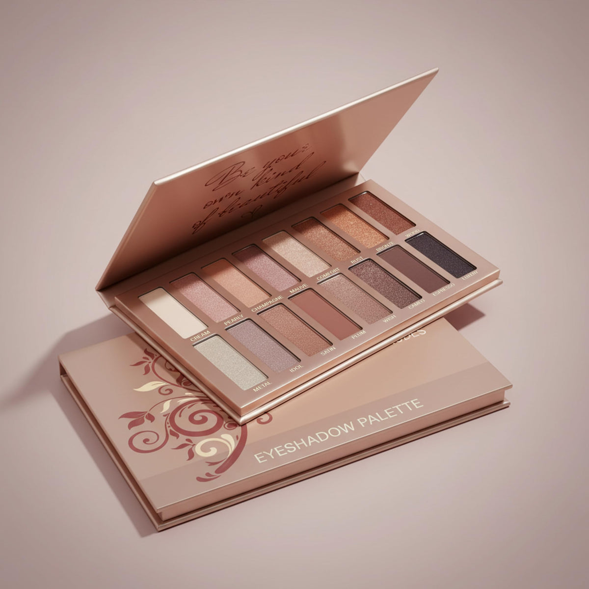 16 Soft Nude Shimmer & Matte Eyeshadow Palette T699