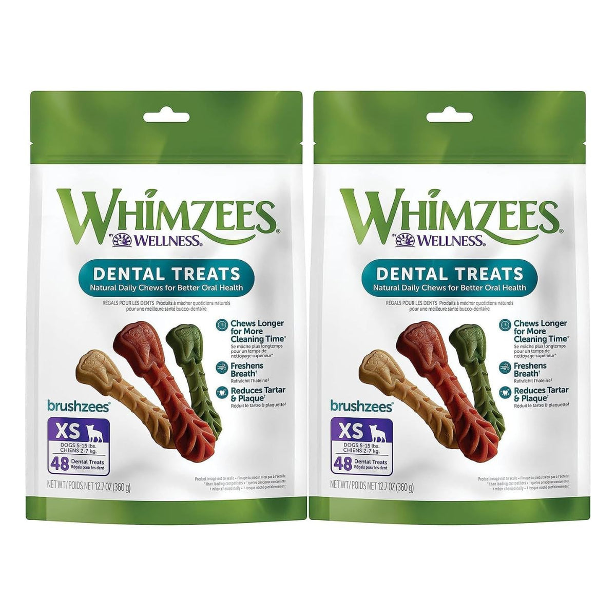 Natural Grain-Free Dental Dog Treats Variety Pack D915