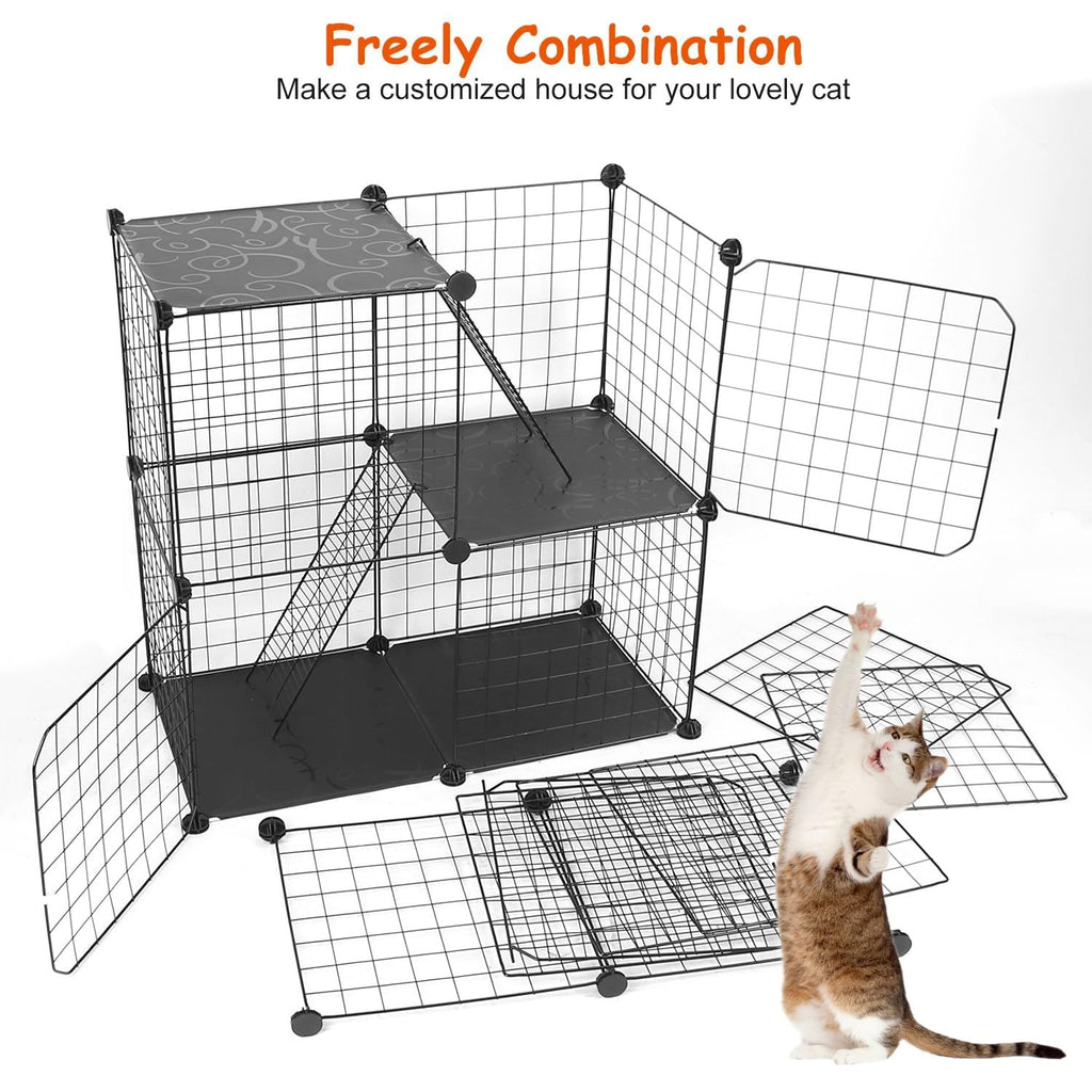 3-Tier Cat Cage W198