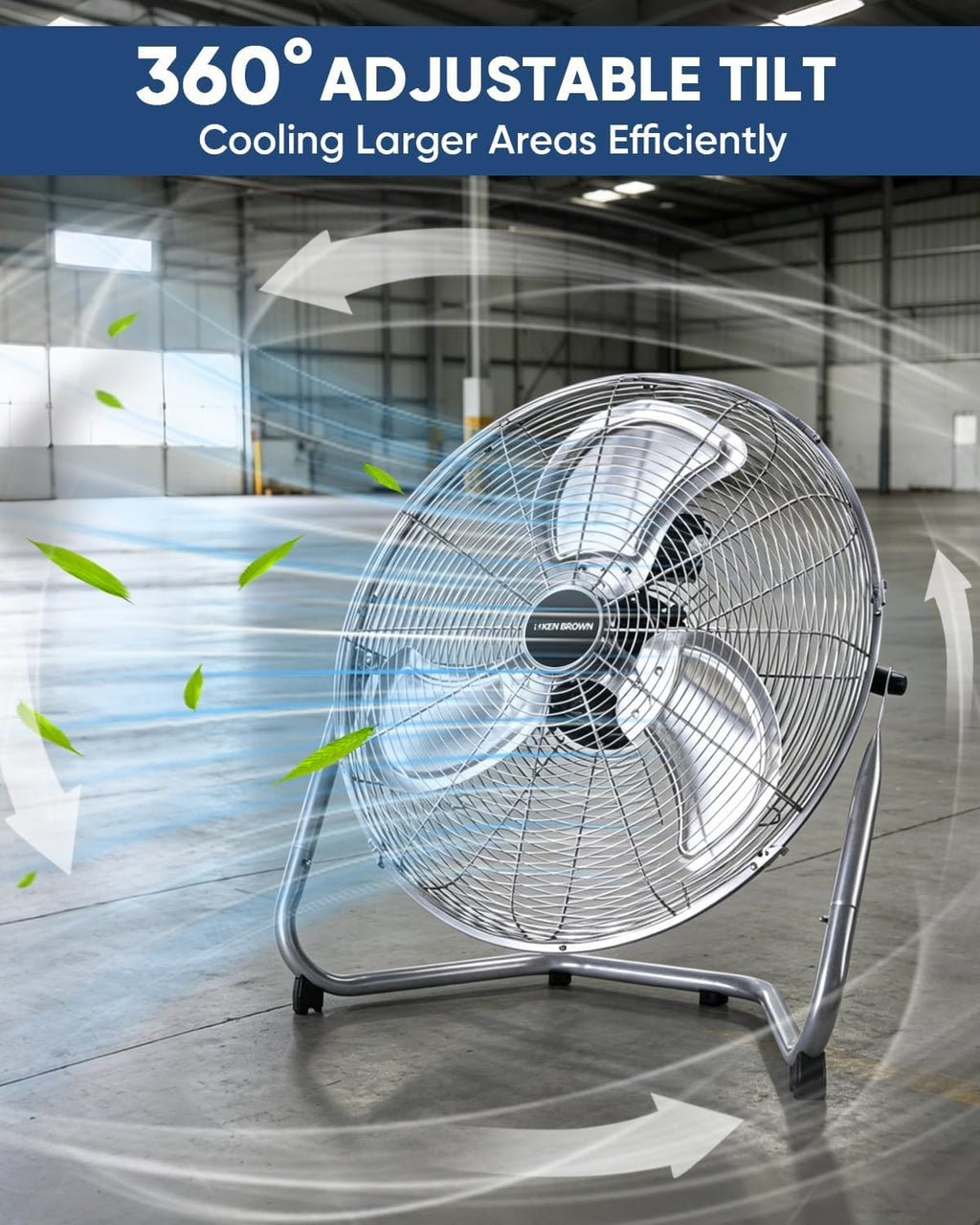 20 Inch 3 Speeds High Velocity Box Fan R907515