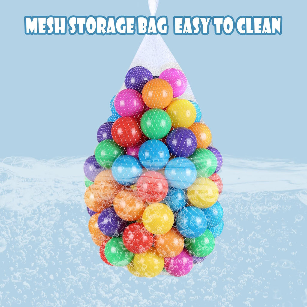 100 Pack BPA Free Colorful Plastic Balls V908787