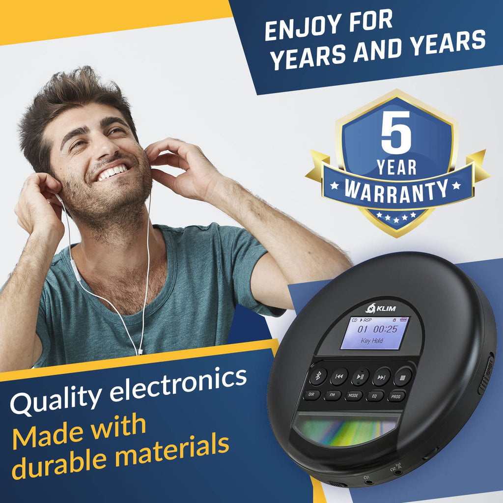 Portable CD Player with Headphones I575