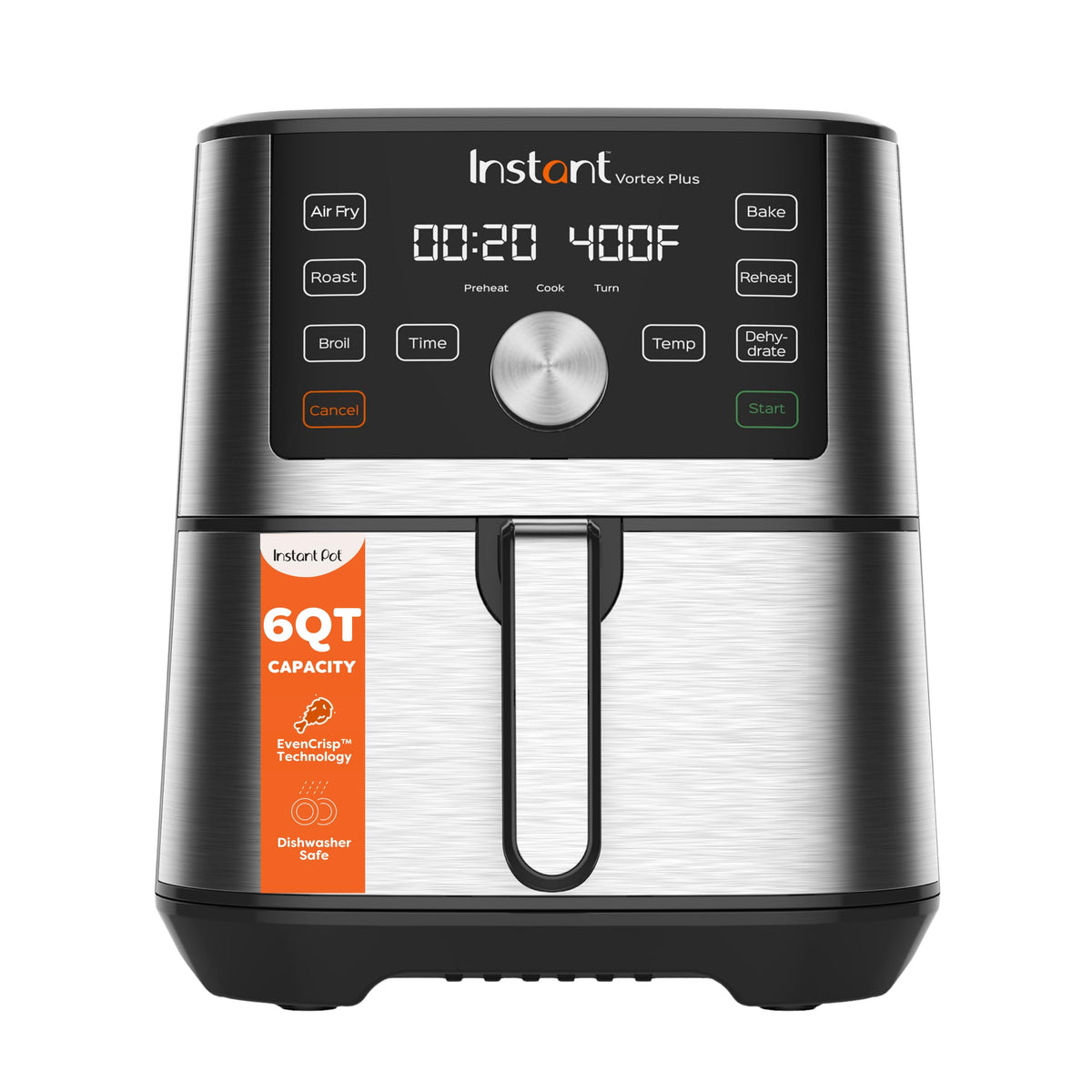 6-in-1 Stainless Steel Air Fryer C789724