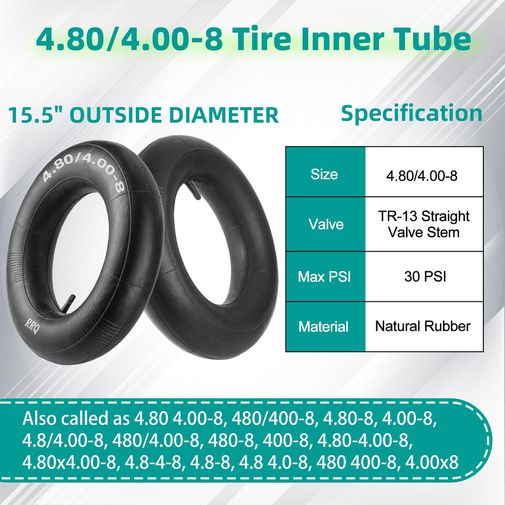 4.80/4.00-8 Tire Inner Tube 2 Pack M57054