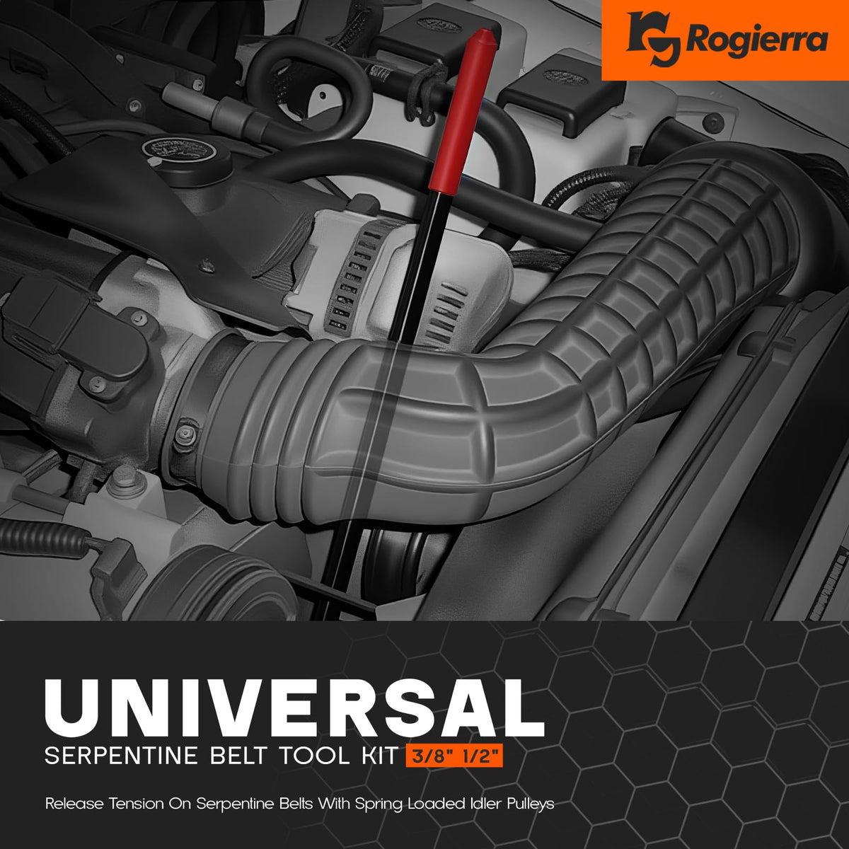 Universal Serpentine Belt Tool Kit, 8PCS R10274