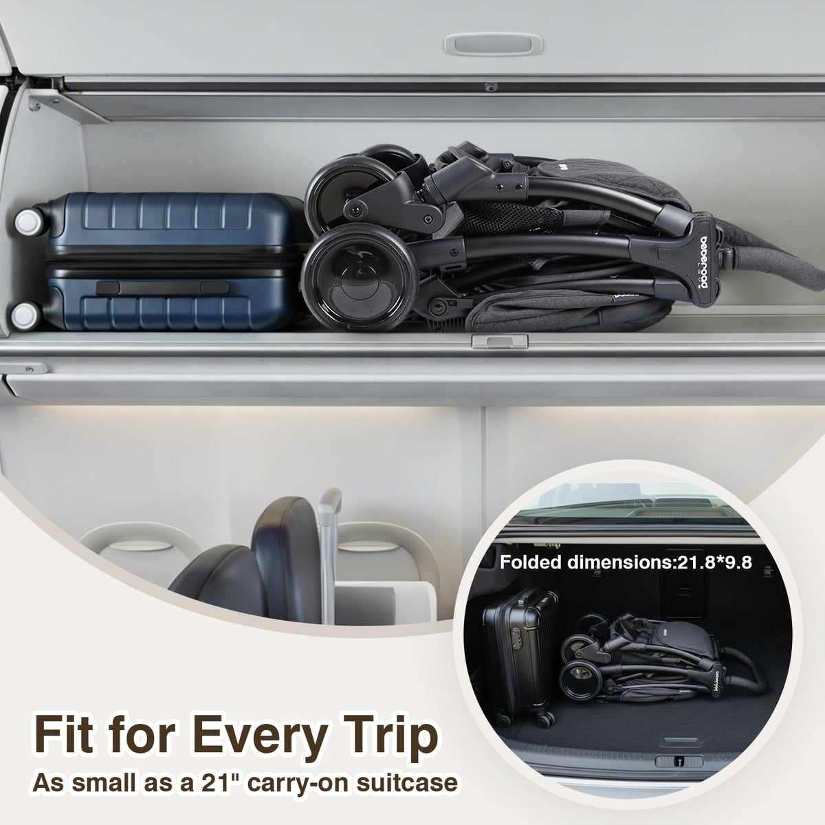 Lightweight Travel Stroller R784