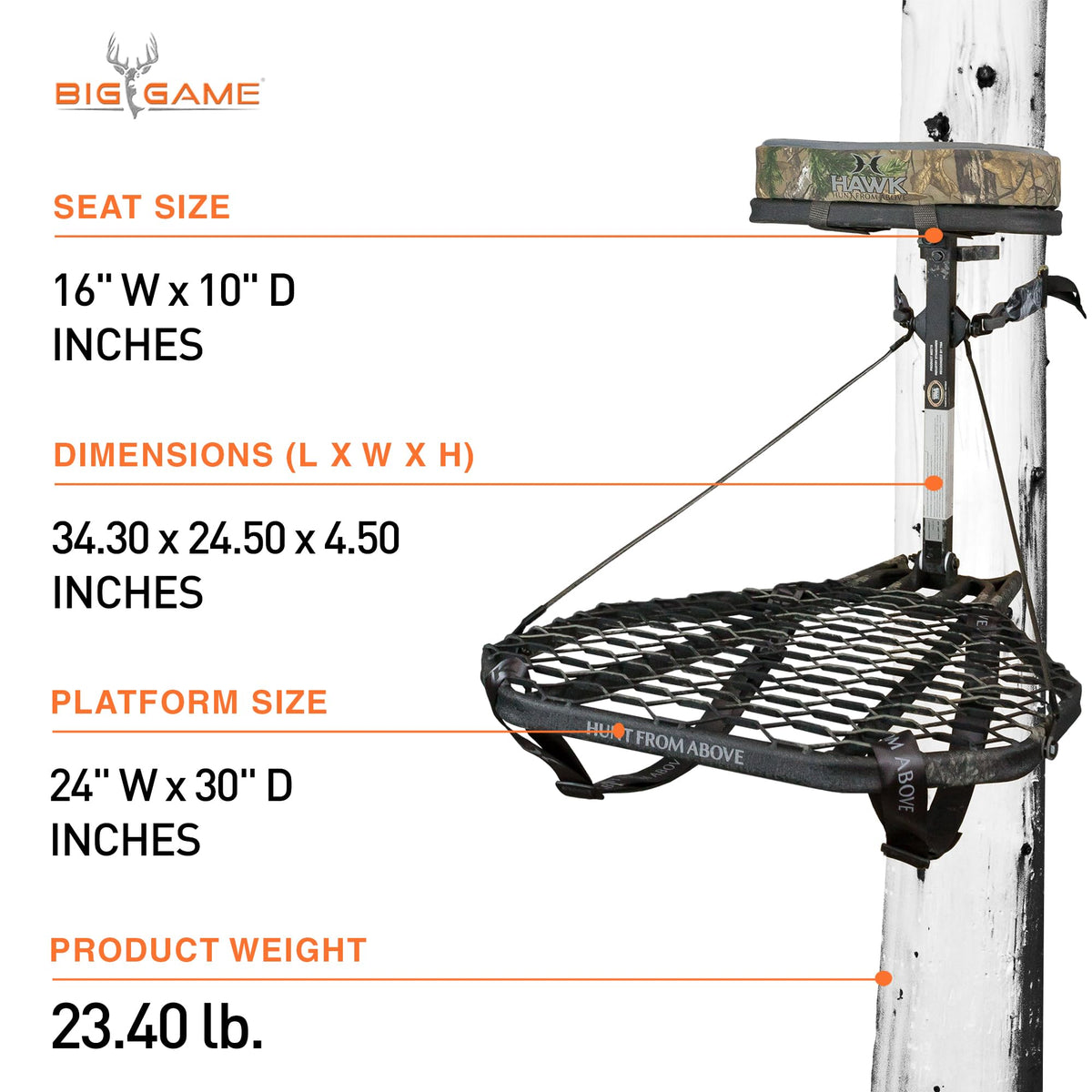 Hang On Tree Stand F391
